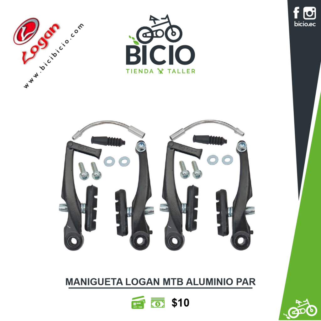 Sistema Freno V Brake Logan Bicio Tienda Taller De Bicicletas