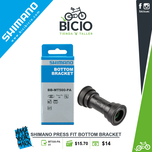 Shimano Press Fit Bottom Bracket Mt Pa Bicio Tienda Taller De