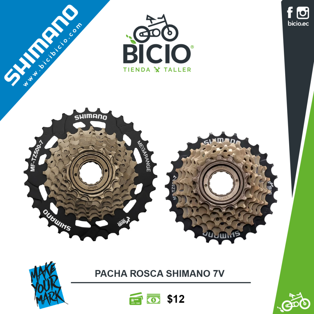 Pacha Rosca Shimano V Bicio Tienda Taller De Bicicletas