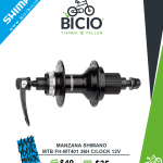 Manzana Shimano MT401  12v – 32/36H Micro Spline
