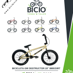 Bicicleta GW Destructor 20" – BMX/Dirt