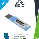 Cadenilla Shimano CUES LG500 9 -11v