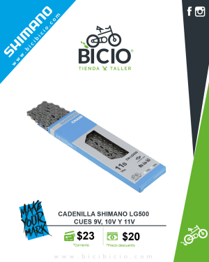 Cadenilla Shimano CUES LG500 9 -11v