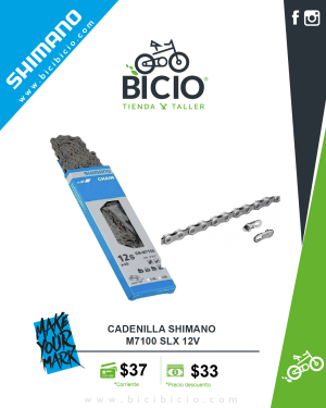 Cadenilla Shimano SLX M7100 12v