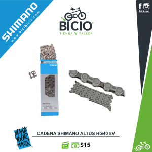 Cadenilla Shimano HG40 8V