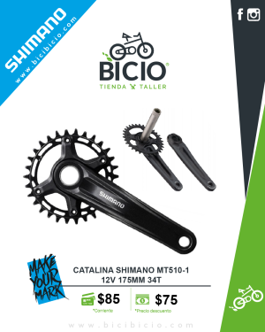 Catalina Shimano DEORE  MT510 12v 34T