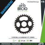 Coronilla SHIMANO XT CRM85 34T 12V