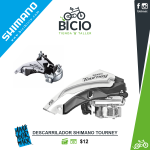 Descarrilador shimano TY500 Tourney 7v