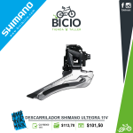Descarrilador shimano  R8000 Ultegra 11v