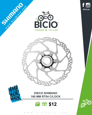 Disco  Shimano  RT54 ALIVIO 160mm