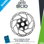 Disco  Shimano  RT64 Deore 203mm