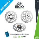 Disco  Shimano  RT10 CENTER LOCK