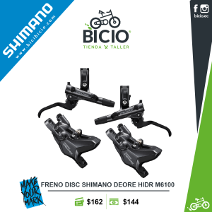 Freno Hidráulico Shimano Deore M6100
