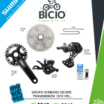Grupo de transmisión Shimano Deore 1x10 Velocidades