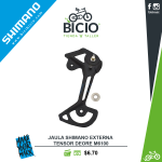 Shifter Shimano Jaula Exterior Shimano Deore M6100