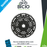 Cassette Shimano CUES LG300 (11‑48T) 10vel.