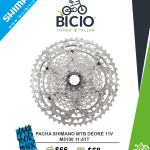 Cassette Shimano Deore M5100 (11‑51T) 11vel.