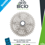 Cassette Shimano Deore M4100 (11‑46T) 10vel.