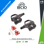Pedal Exustar E-PR16