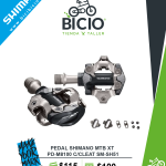 Pedales Shimano XT