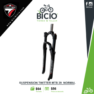 Suspensión Twitter MTB 29"