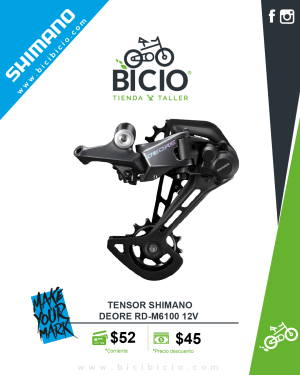 Tensor Shimano Deore M6100 – 12 Vel.