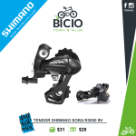 Tensor Shimano Sora R3000 9 Vel.