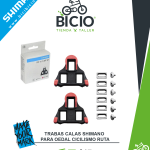 Calas de Ruta Shimano SPD-rojo