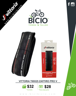 Llanta Vittoria Vittoria Zaffiro Pro V 700x25c foldable