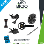 Grupo de transmisión Shimano Cues 1x9 vel.