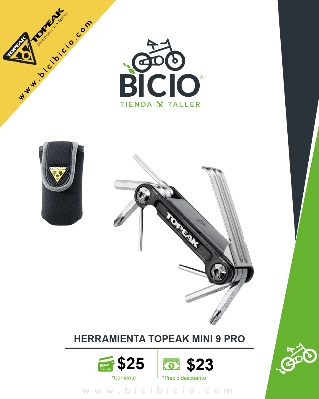 Herramienta Topeak Mini 9 Pro