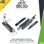 Multiherramienta Topeak Hexus X