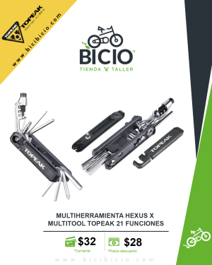 Multiherramienta Topeak Hexus X
