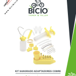 Kit GRAVITY sangrado v/modelos a/cobre
