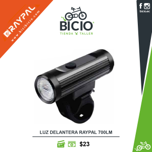 Luz Delantera Blanca Raypal 700LM