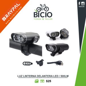 Luz Delantera Raypal 500LM