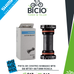 Eje de centro Shimano BB-MT501