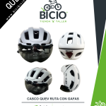 Casco Quev con Gafas Magnéticas