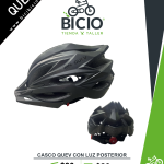 Casco MTB Quev con Luz Posterior