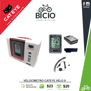 Cateye Velo 9
