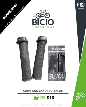 Grips Silcon Enlee con candado