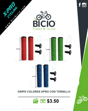 Grips de Caucho con Ajuste de Tornillo Xpro