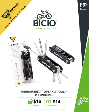 Herramienta Topeak  X-Tool+