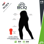 Licra larga Rider con Badana de Gel