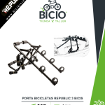 Portabicicletas Republic -3 Bicicletas
