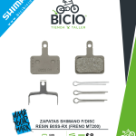 Zapatas SHIMANO f/disc resin B05S-RX