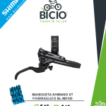 Manigueta Hidráulica  Shimano Deore XT M8000