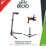 Portabicicleta ELITE WORKSTAND TEAM 19 de Taller