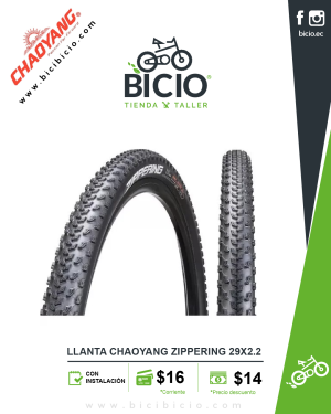 Llanta CHAOYANG 29x2.2 ZIPPERING