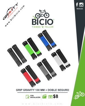 Grips Gravity con doble seguro